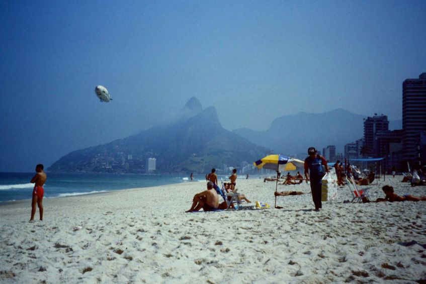 Copacabana in Rio de Janeiro Brasilien