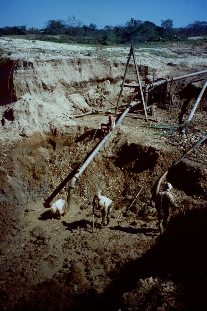 Garimpeiros Goldsucher im Pantanal Brasilien