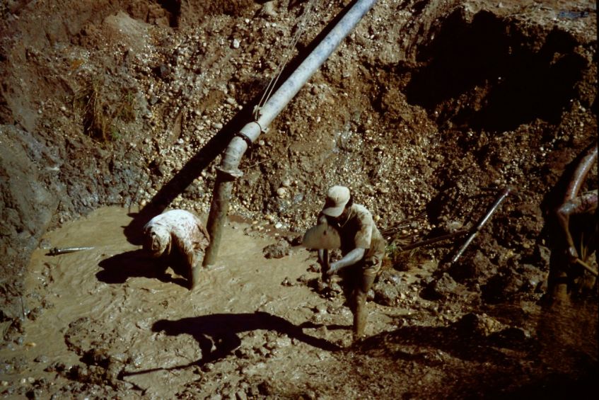 Garimpeiros Goldsucher im Pantanal Brasilien