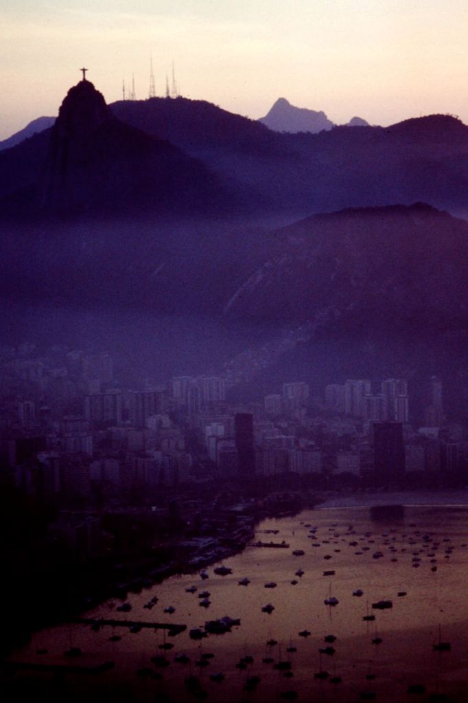 Rio de Janeiro Blick auf Christus-Statue Corcovado